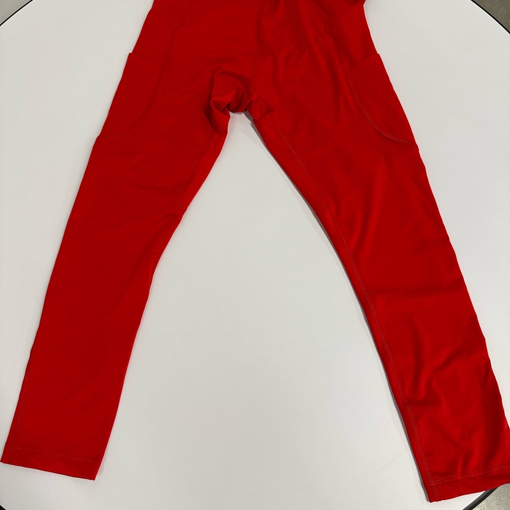 Nike NWT Men’s Red and Black Leggings - Picture 4 of 6
